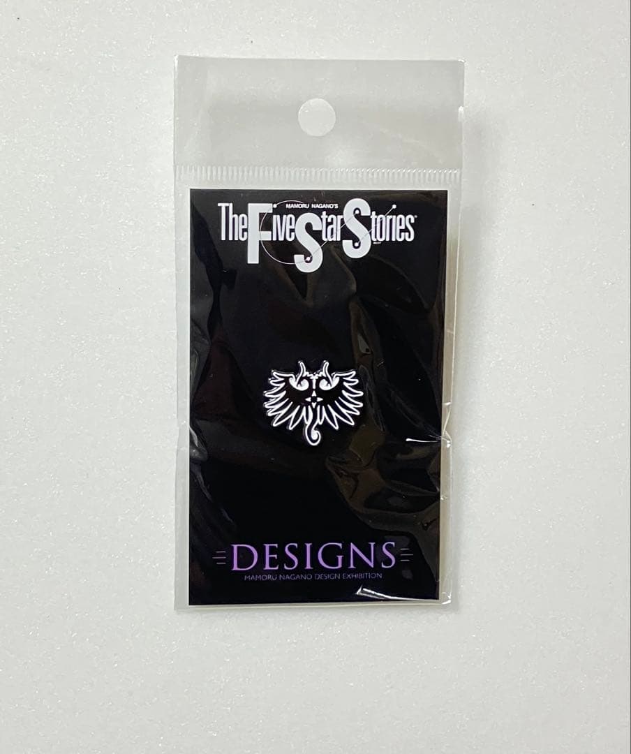 ファイブスター物語 永野護デザイン展 ピンバッジ 全4種 ピンズ 永野護展