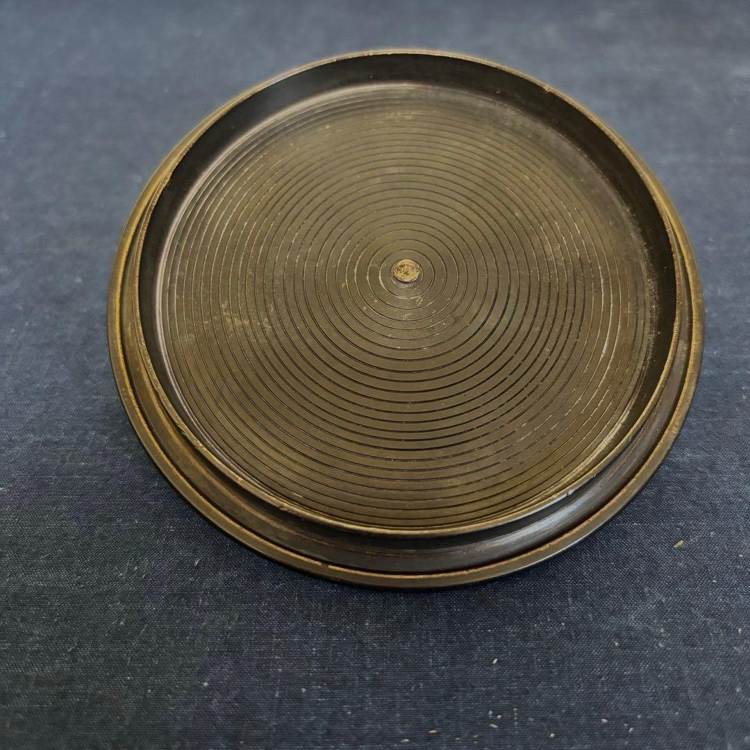 人間国宝敬典造茶釜 風炉 電熱器 唐銅面取風炉 桐地紋真形釜 野々田製電熱器