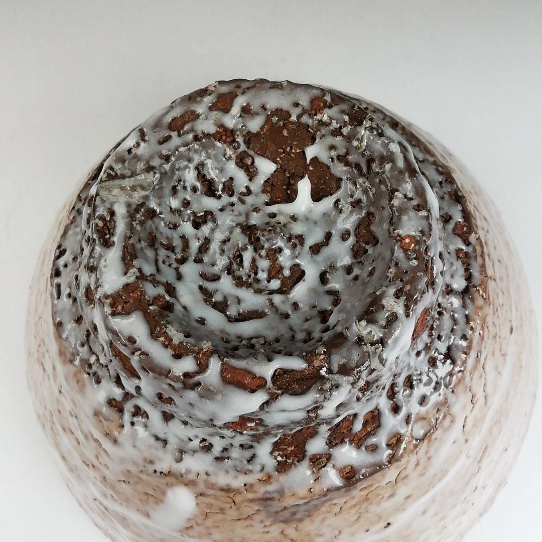 Ｔ９１６　茶碗　『萩焼』『渋谷泥詩 作』　共箱　抹茶碗　茶道具