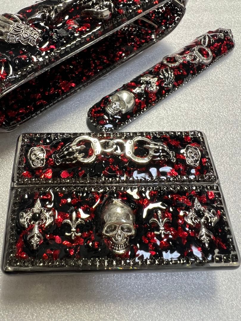 iQOS アイコス イルマi デコケース 地雷系 ゴスロリ パンク ㉑ セット