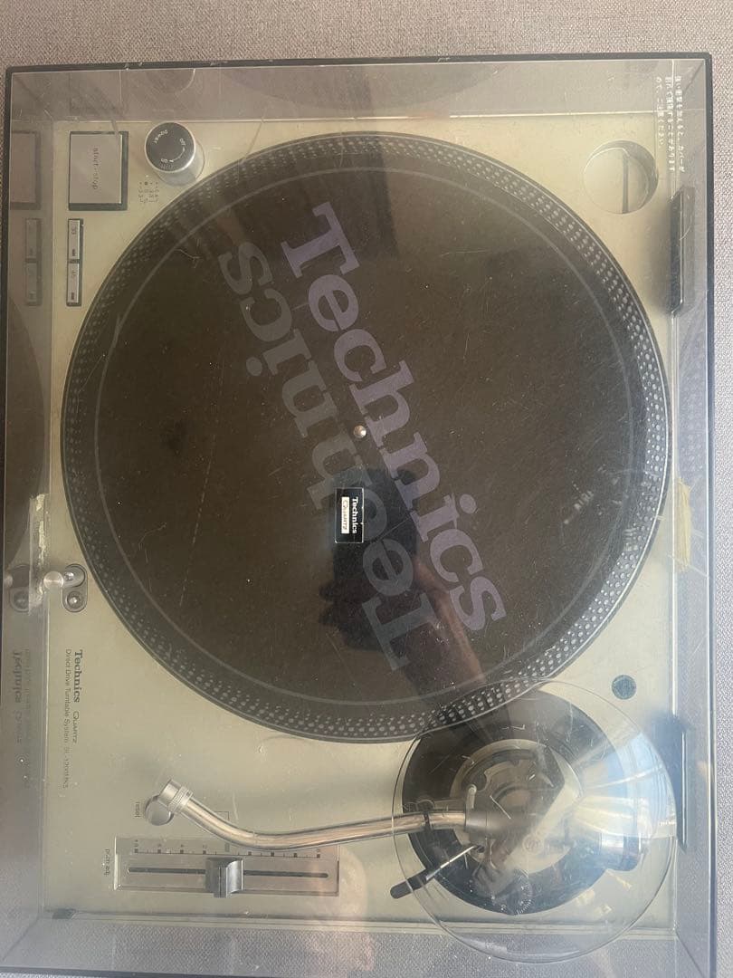 Technics SL-1200 mk5ターンテーブル シルバー×2台セット