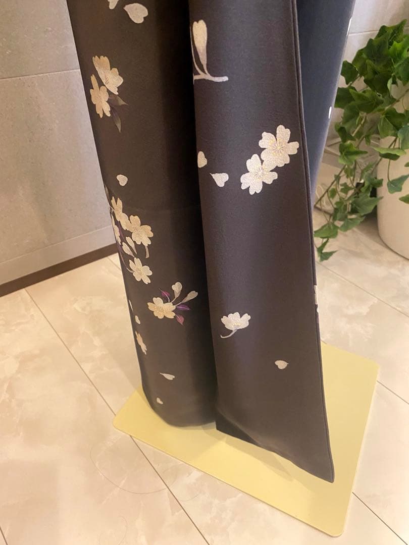 ほーさん　訪問着 月花桜模様　　未使用　袋帯セット