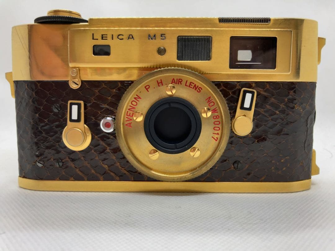 値下げ★ライカM5★アベノン　ピンホールレンズおまけ★実用★ゴールド