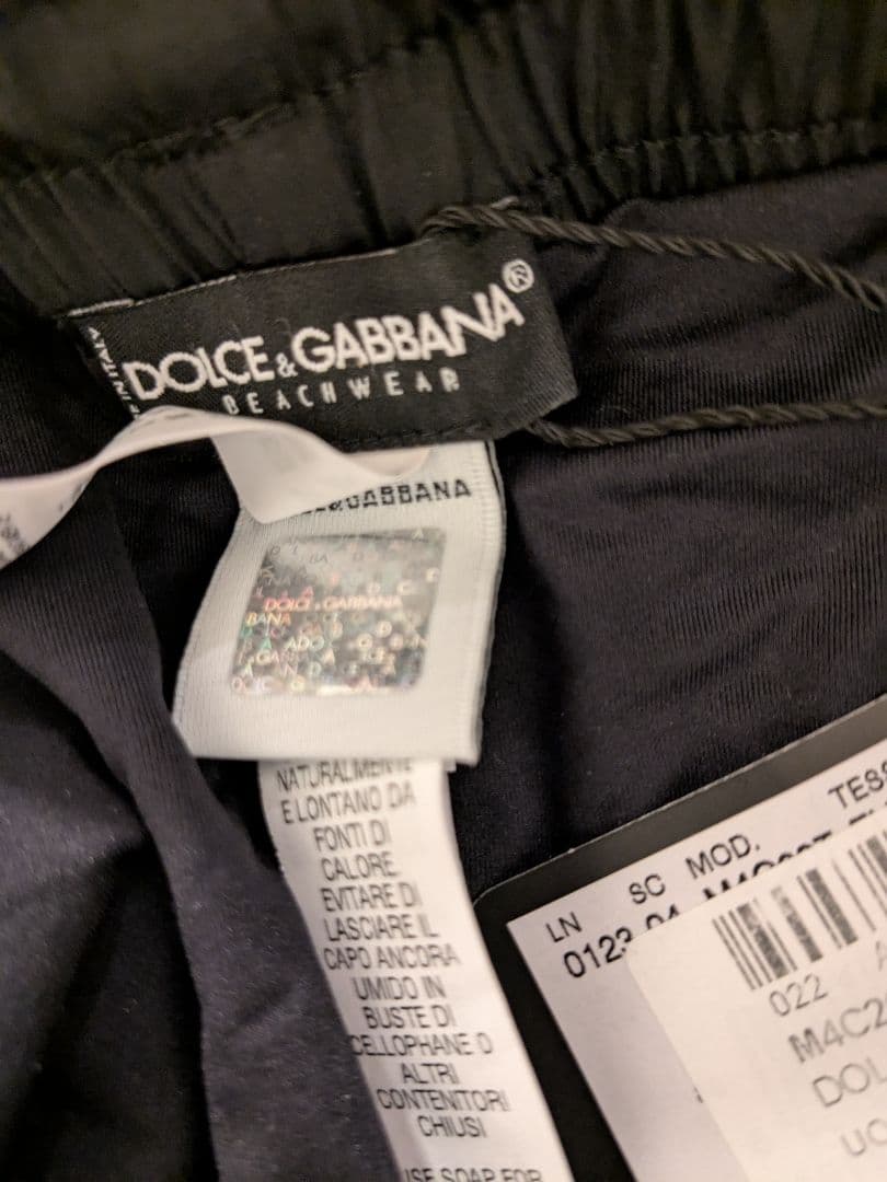 新品未使用　Dolce & Gabbana ブラック水着