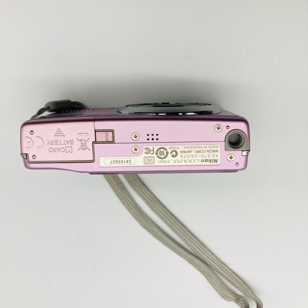 Nikon COOLPIX S560 ニコン ピンク デジカメ 訳アリ動作品