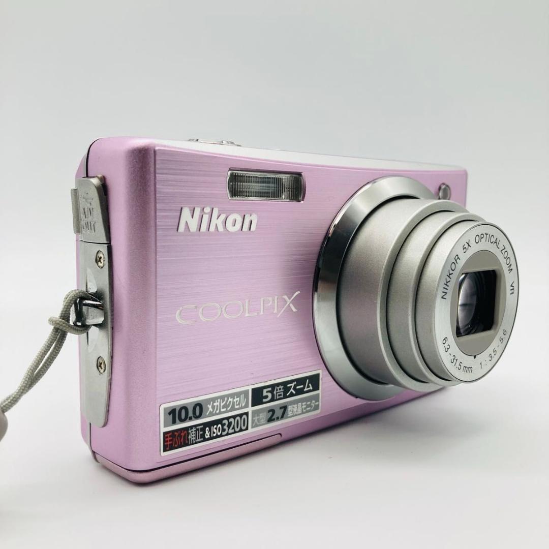 Nikon COOLPIX S560 ニコン ピンク デジカメ 訳アリ動作品