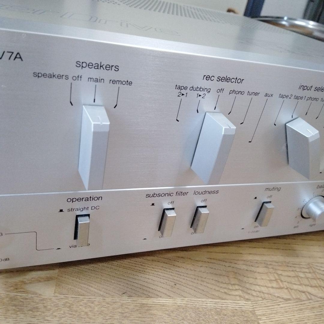 アンプ Technics SU-V7A