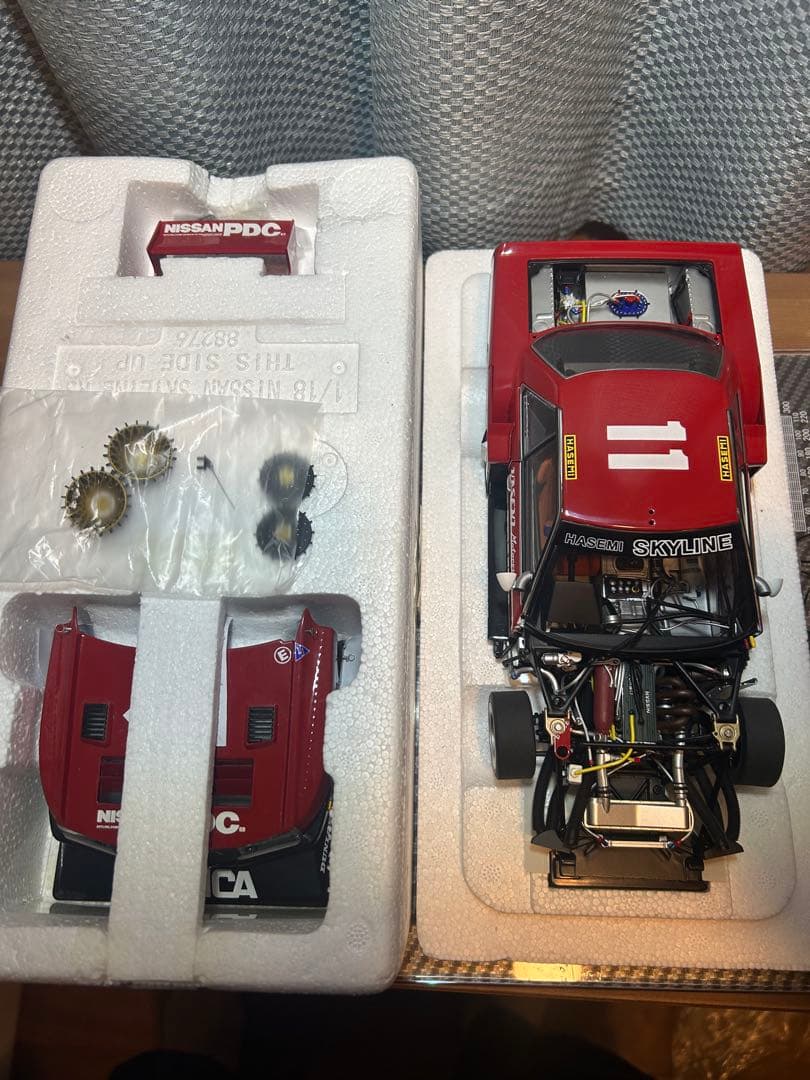 1/18 オートアート スカイライン スーパーシルエット1982