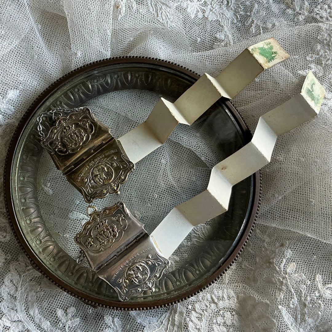 【訳アリ品】フランスアンティーク　ミニチュア　ハンドバッグ　ビスクドール