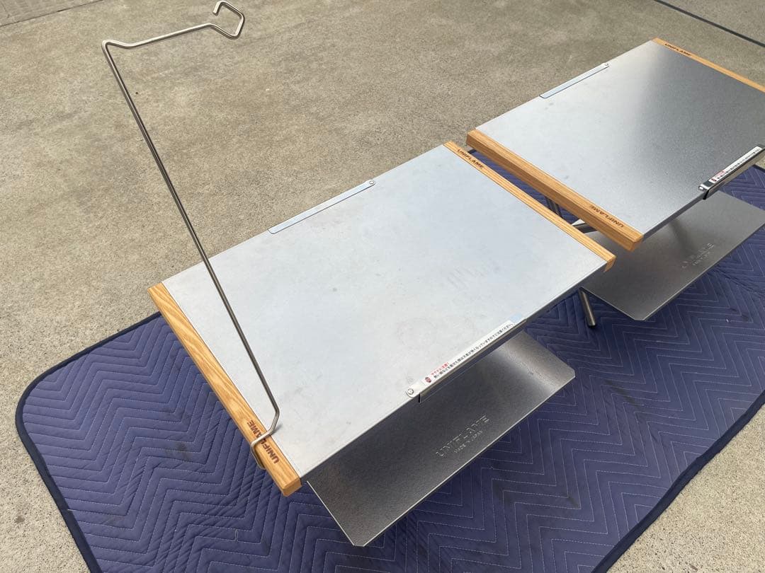 ユニフレーム 焚き火テーブル&レッグラック×2 専用ハンガー 専用トートセット