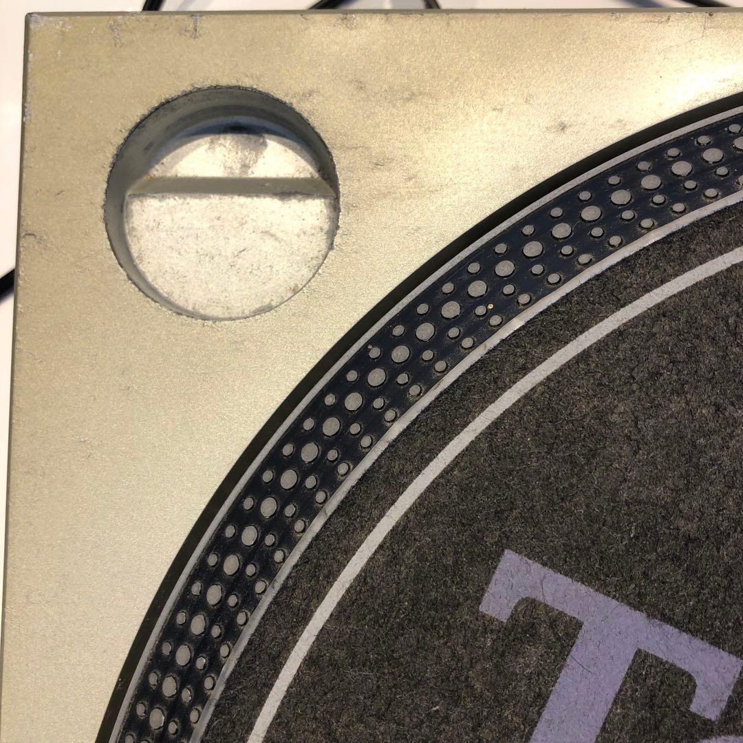 Technics SL-1200MK3Dターンテーブル 電源入りました