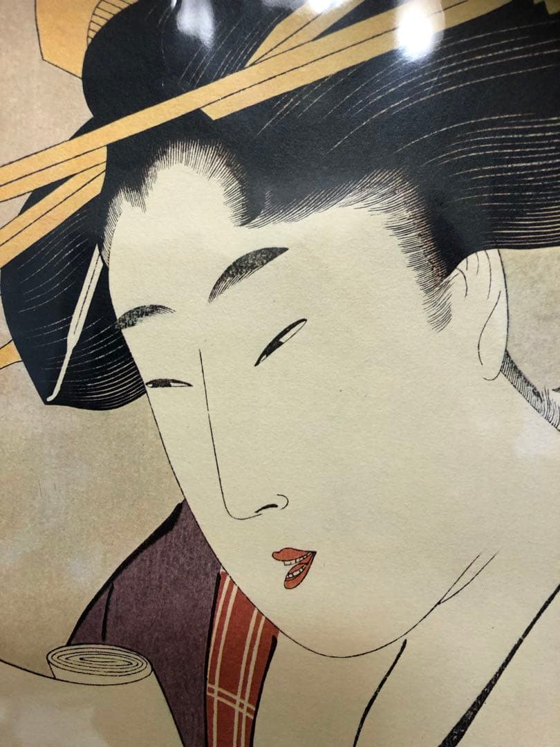 喜多川歌　美人絵　6枚