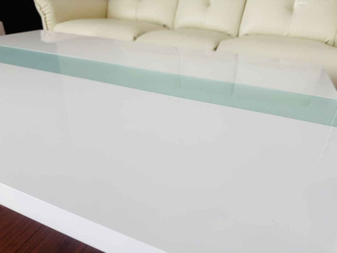 ホワイトテーブル 光沢仕上げ こたつ