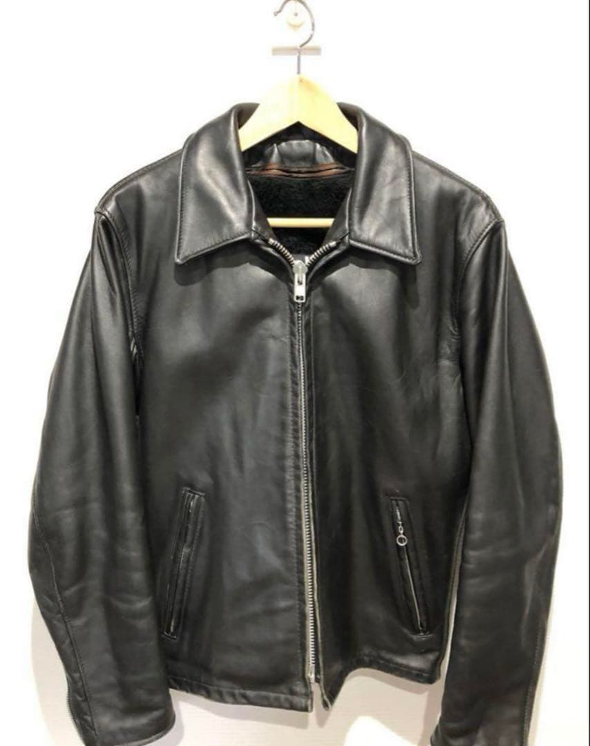 ショット　ライダースジャケット　36 ライナー付き