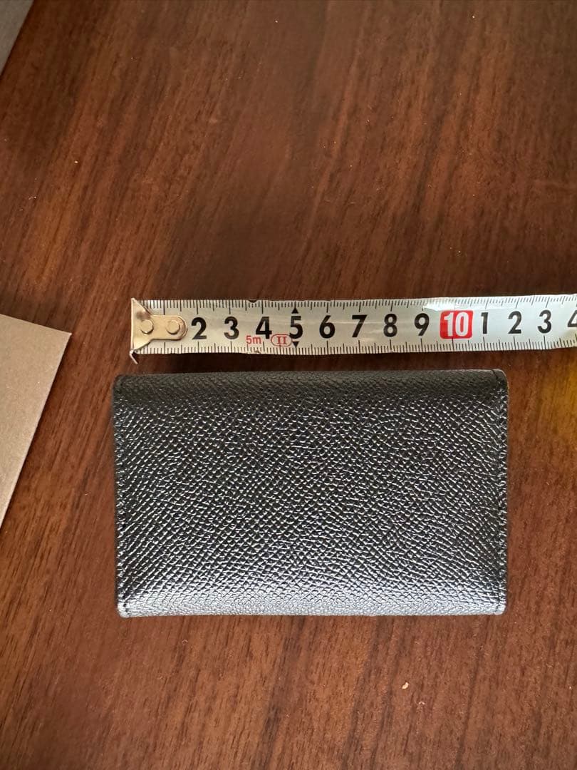 【新品】BVLGARI ブラック キーケース スモール