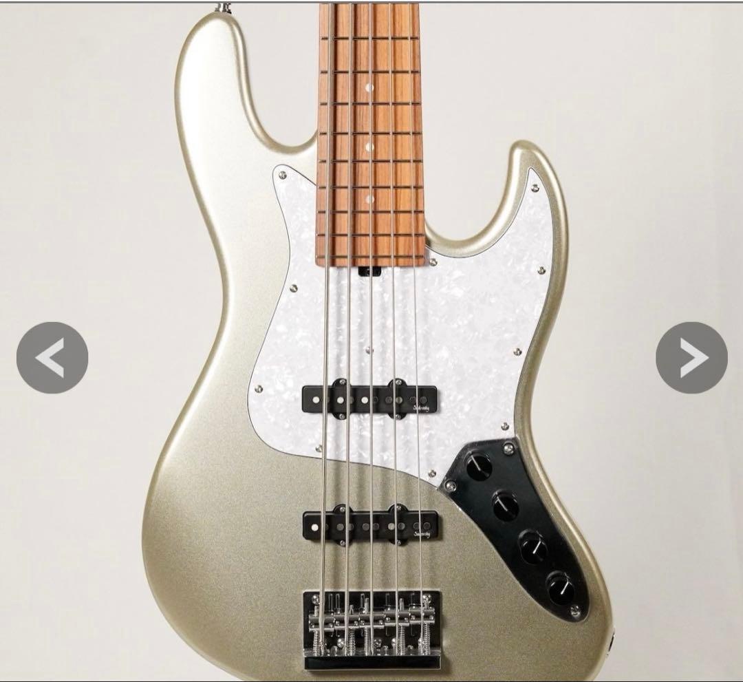 Sadowsky MX21 VJ5 エレキベース シャンパンメタリック