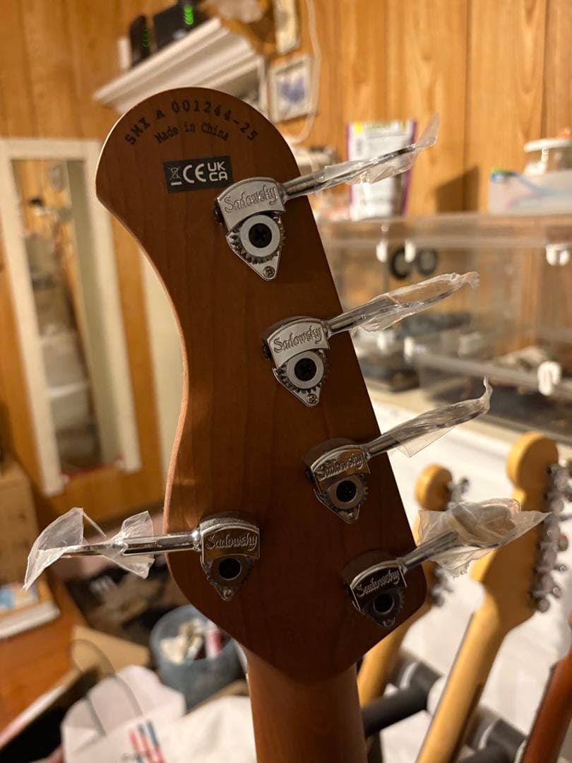 Sadowsky MX21 VJ5 エレキベース シャンパンメタリック