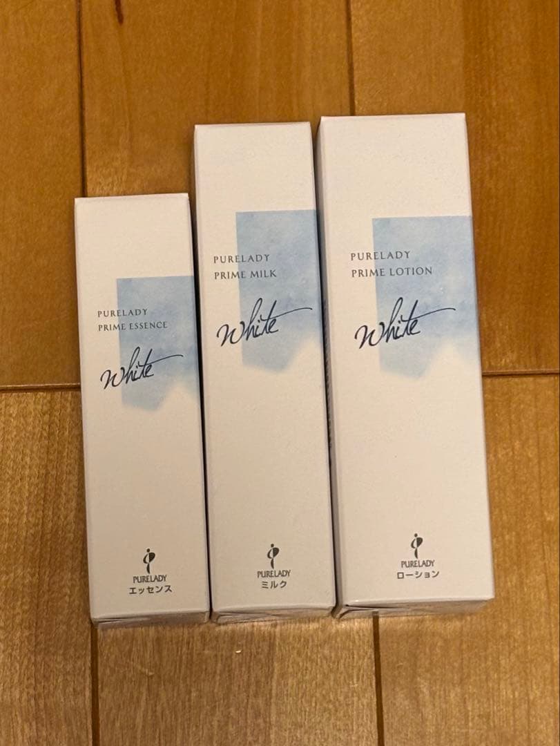 新品未開封　ホワイトプライム3点セット　ピュアレディ　ホワイト