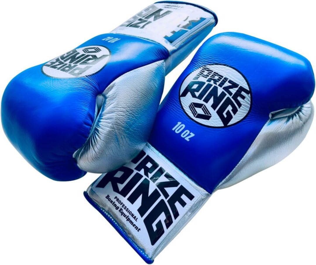 『即購入OK』『本日限定‼️』PRIZE RING ボクシンググローブ 青銀