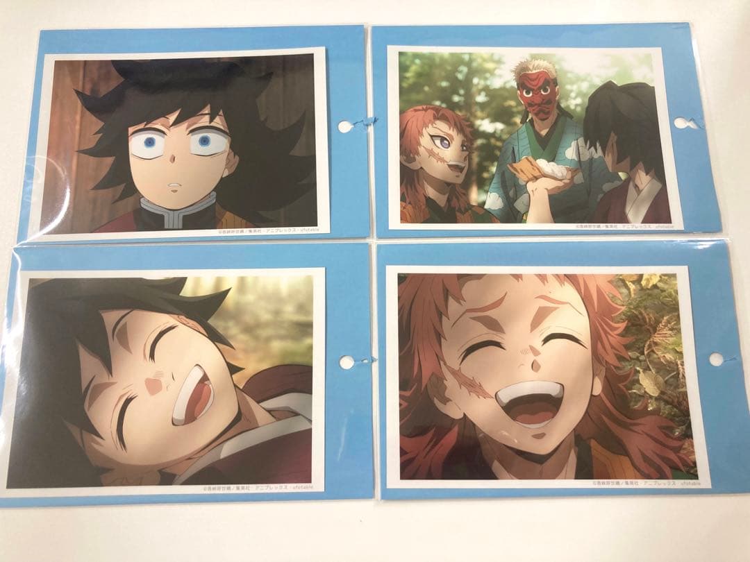 鬼滅の刃 柱稽古編 2話 場面写ブロマイドくじ 14枚+表紙