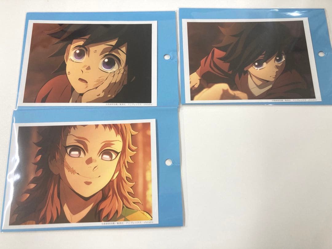 鬼滅の刃 柱稽古編 2話 場面写ブロマイドくじ 14枚+表紙