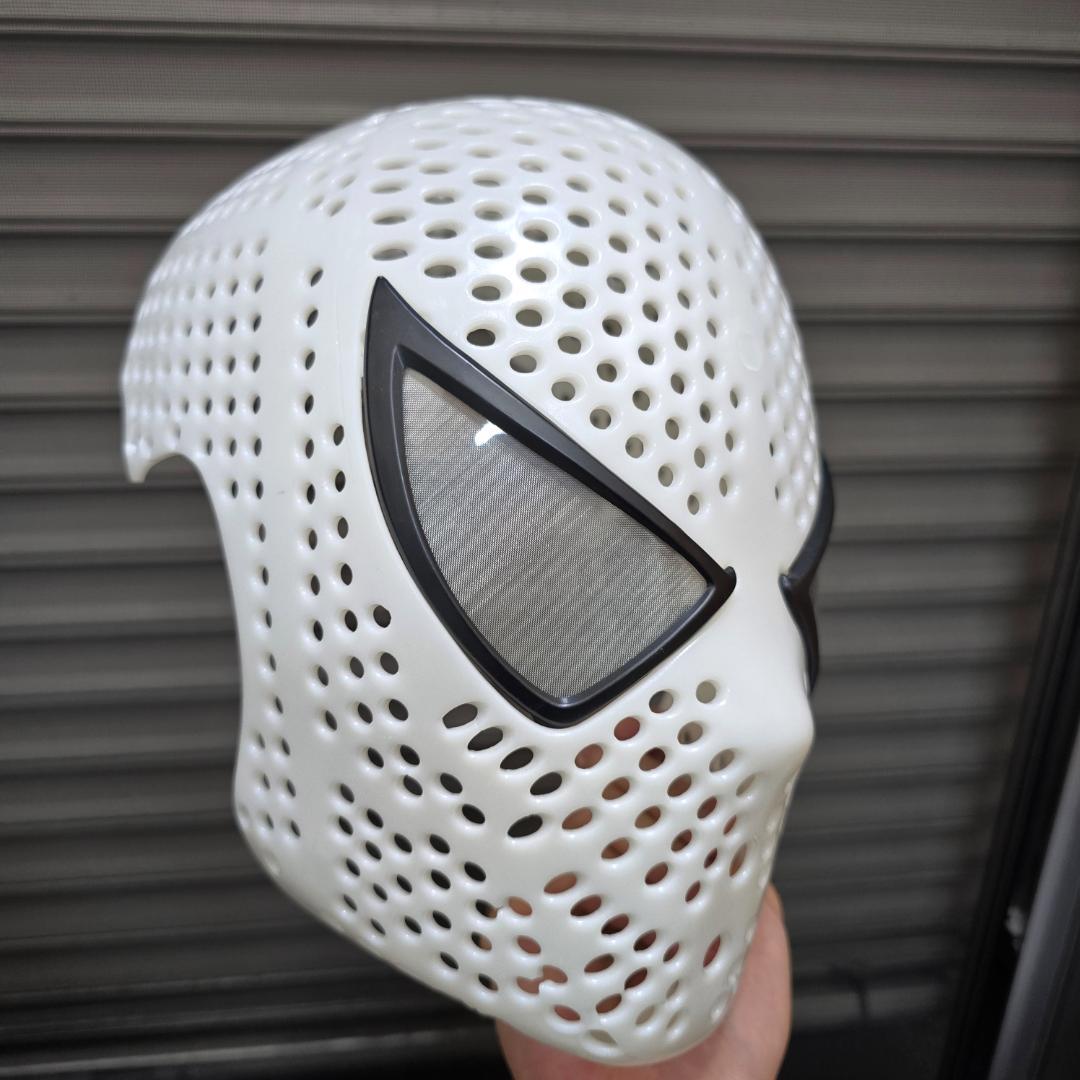 Spider-Man　シェルマスク　レンズ付き 本体　コスプレ　1/1