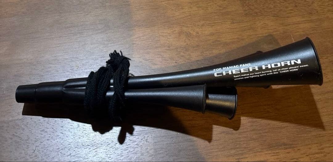 【専用】 チアーホーン　CHEER HORN 黒　4連