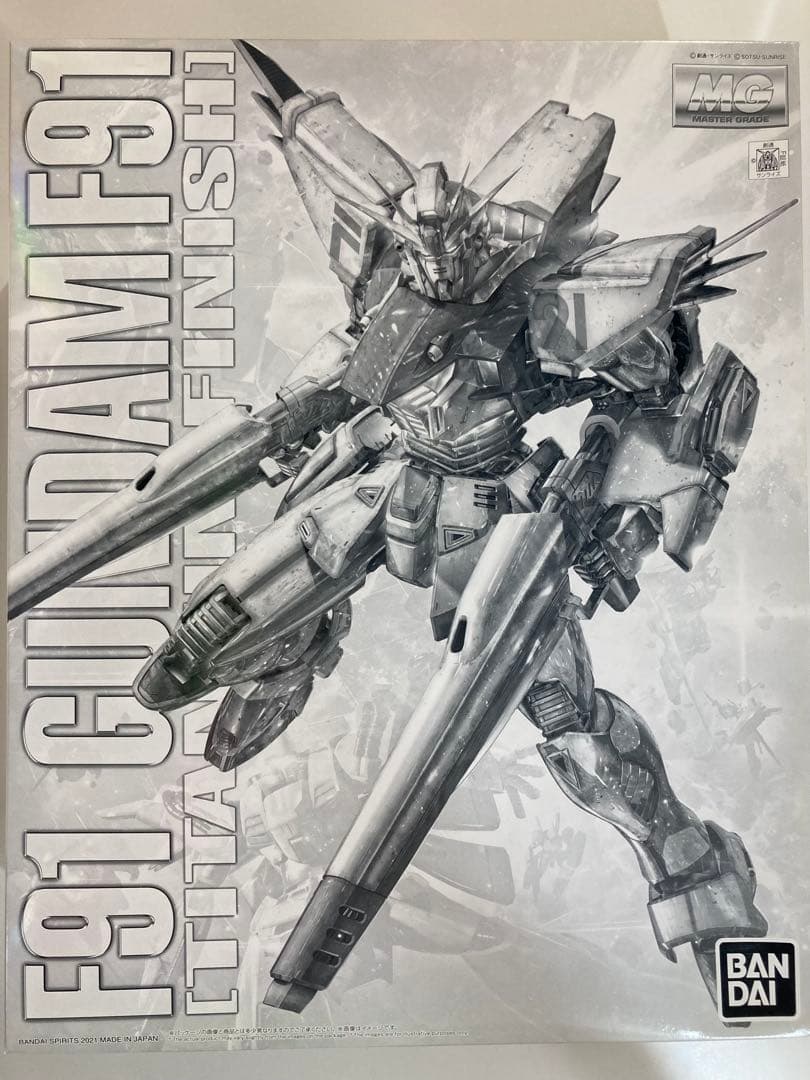 MG 1/100 ガンダムF91 Ver.2.0 ［チタニウムフィニッシュ］