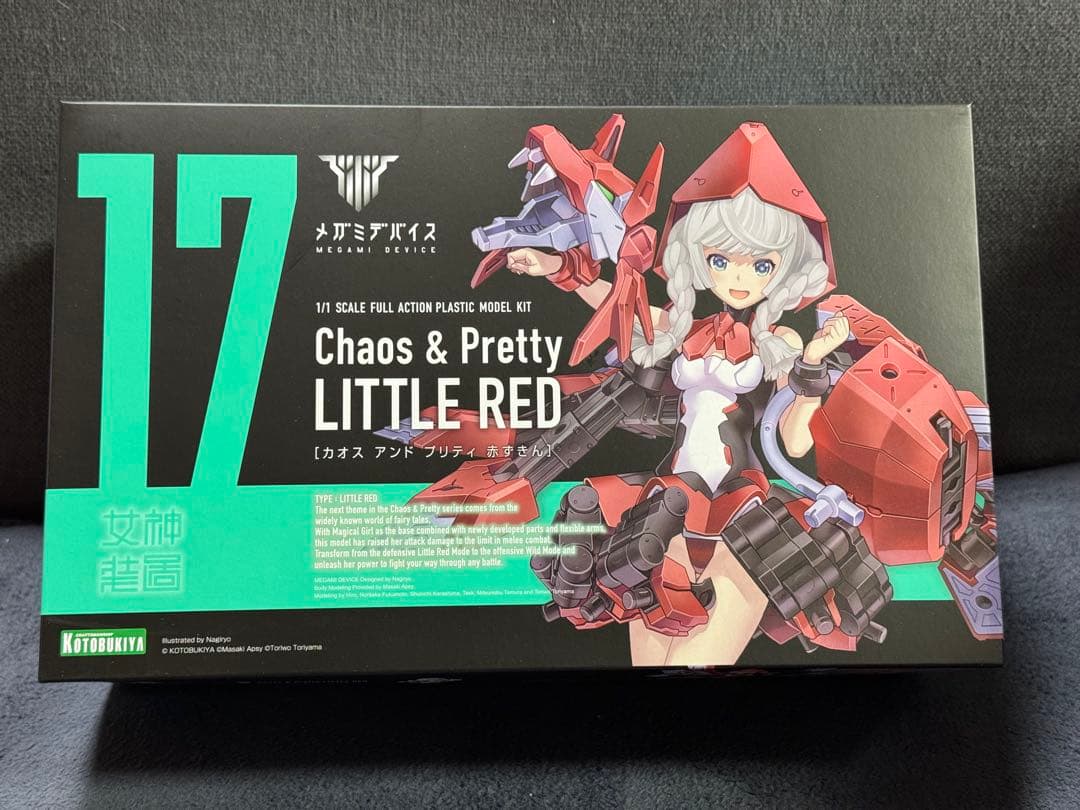 メガミデバイス SOLラプター　小芦睦海 カオス&プリティ赤ずきん　コトブキヤ