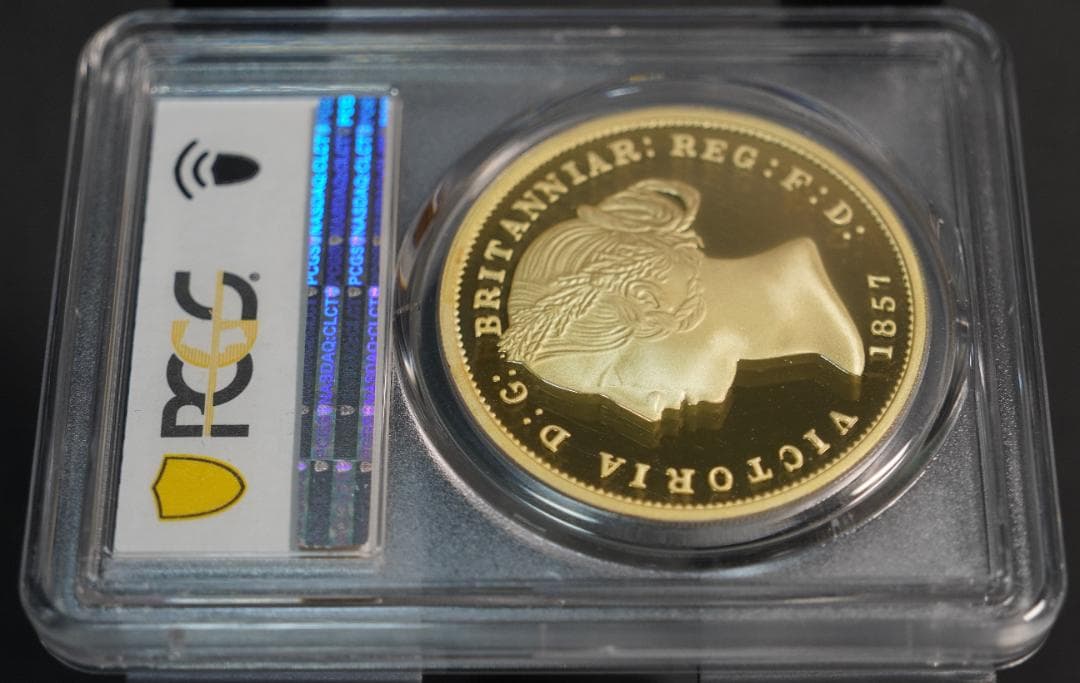激レア2007 エリザベス ヴィクトリア ソブリン 銀貨 ギルト PCGS