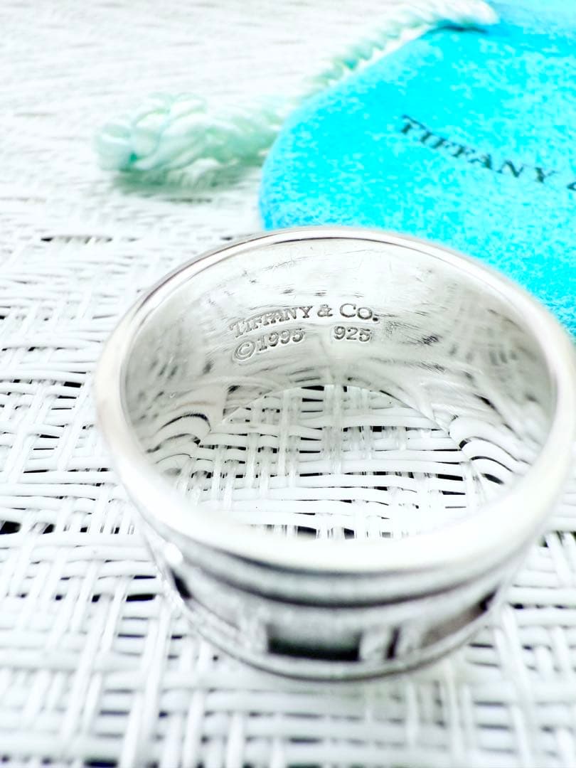 ティファニー　アトラス　ワイド　指輪　リング　16号　研磨仕上済美品 925