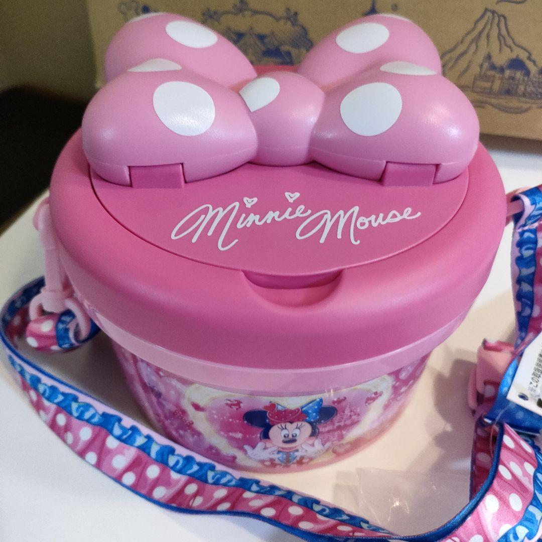 Wan♪様用　ミニーのファンダーランド　ポップコーンバケットスナックケースグミ付