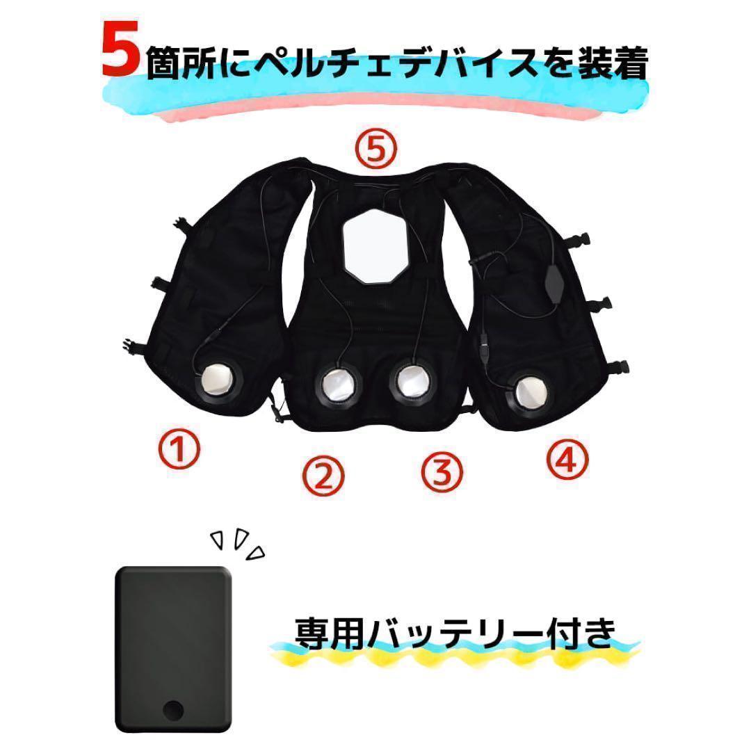 ワークマン　ウィンドコアアイス×ヒーターペルチェベストPRO2　804