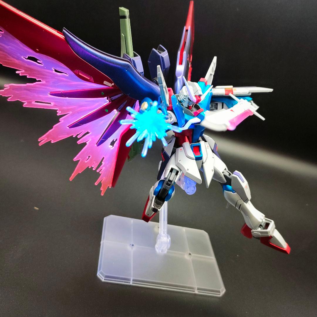 デスティニーガンダムspecⅡ　ゼウスシルエットゴースト　ガンプラ 塗装完成品