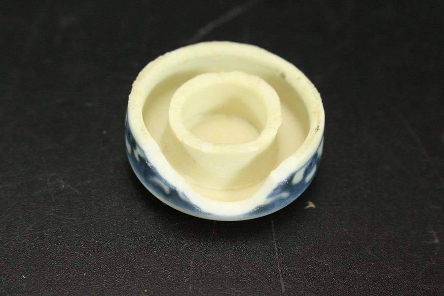 古い 文房具 書道 龍筆架 木化石硯 蓋壷 水滴 まとめて(ZE594)