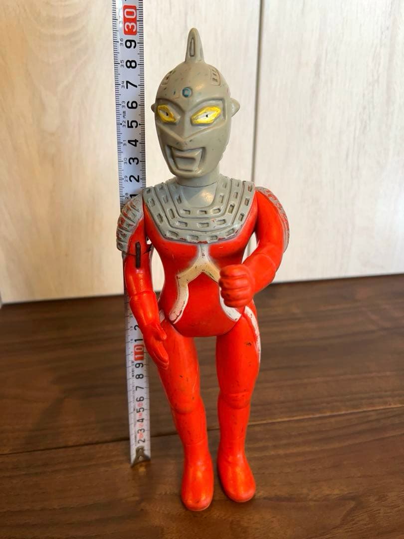 ウルトラセブン　ソフビ　マルサン　当時物　円谷プロ　昭和レトロ