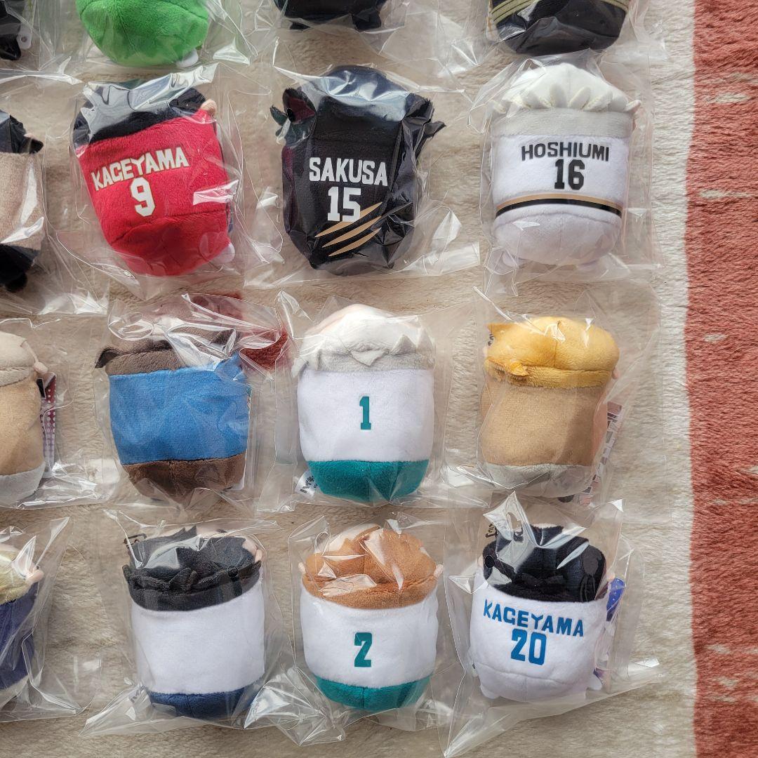 ハイキュー！！ のるキャラマスコット 全28種 コンプセット ジャンプ 限定商品