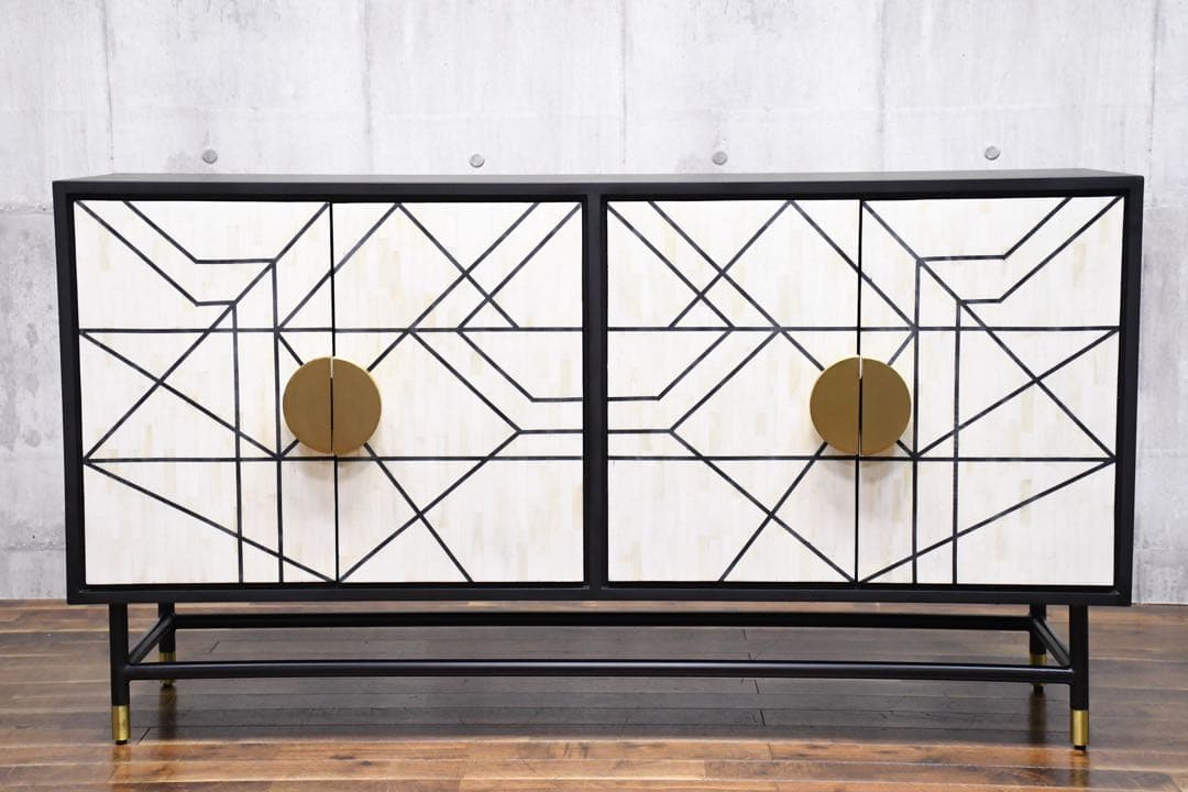 EKK104 展示品 カレ クラデンザ サイドボード 48万 キャビネット