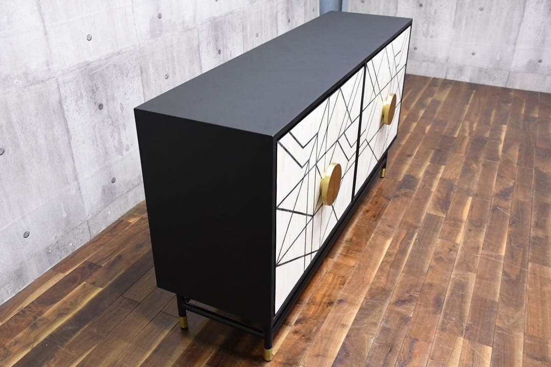 EKK104 展示品 カレ クラデンザ サイドボード 48万 キャビネット