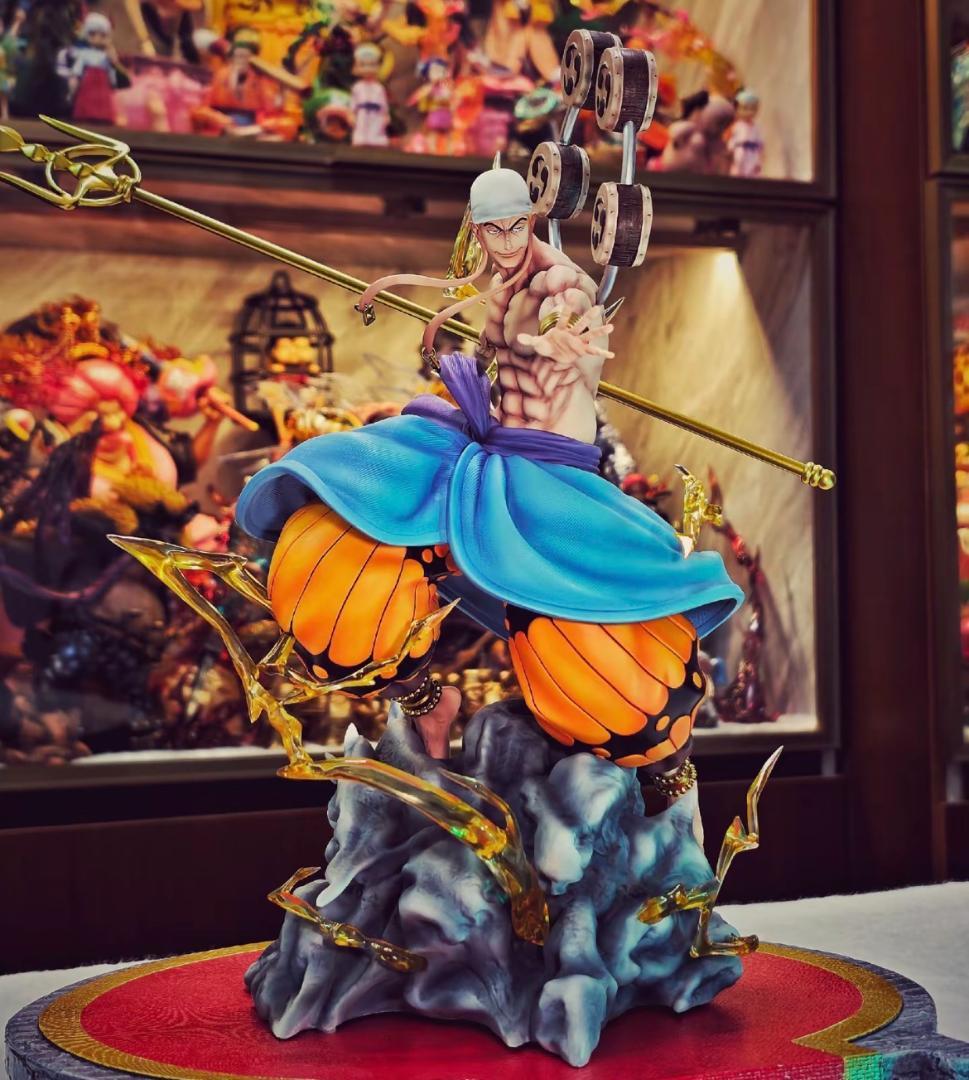 ワンピース 0715 エネル ガレージキット ガレキ スタチュー フィギュア