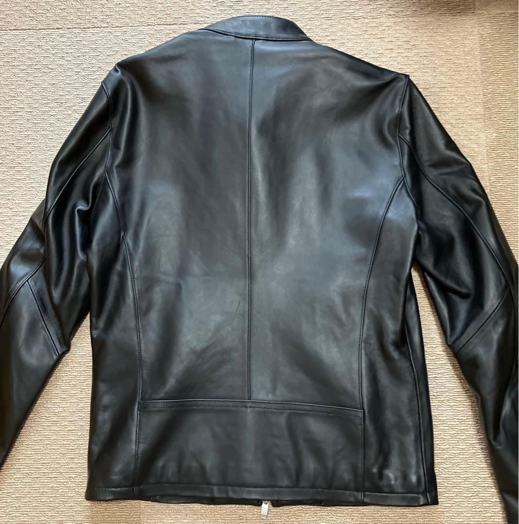 【美品】JACKROSE ジャックローズ ライダース シングル ブラック 黒