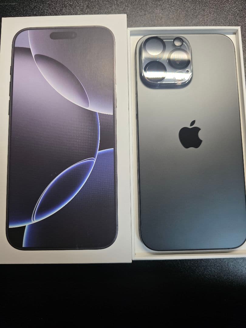 携帯電話本体 iPhone16 Pro Max 256GB Black Titanium