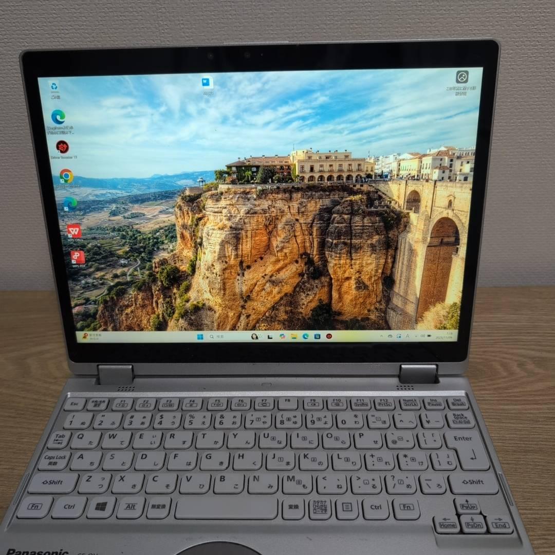 2in1PC レッツノート 10世代 i5 メモリ8GB 256GB WPS