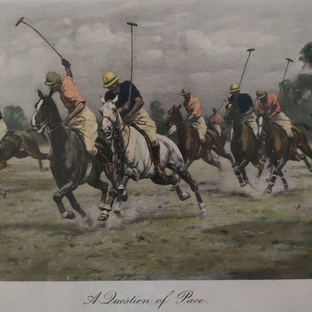 G. Wrightジョージライト 銅版画『A Question of Pace』