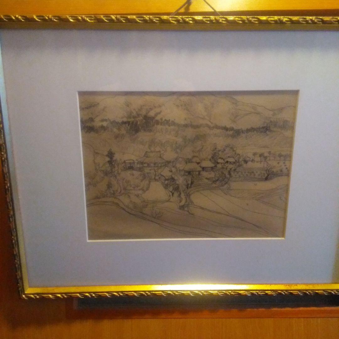 福田平八郎のスケッチ