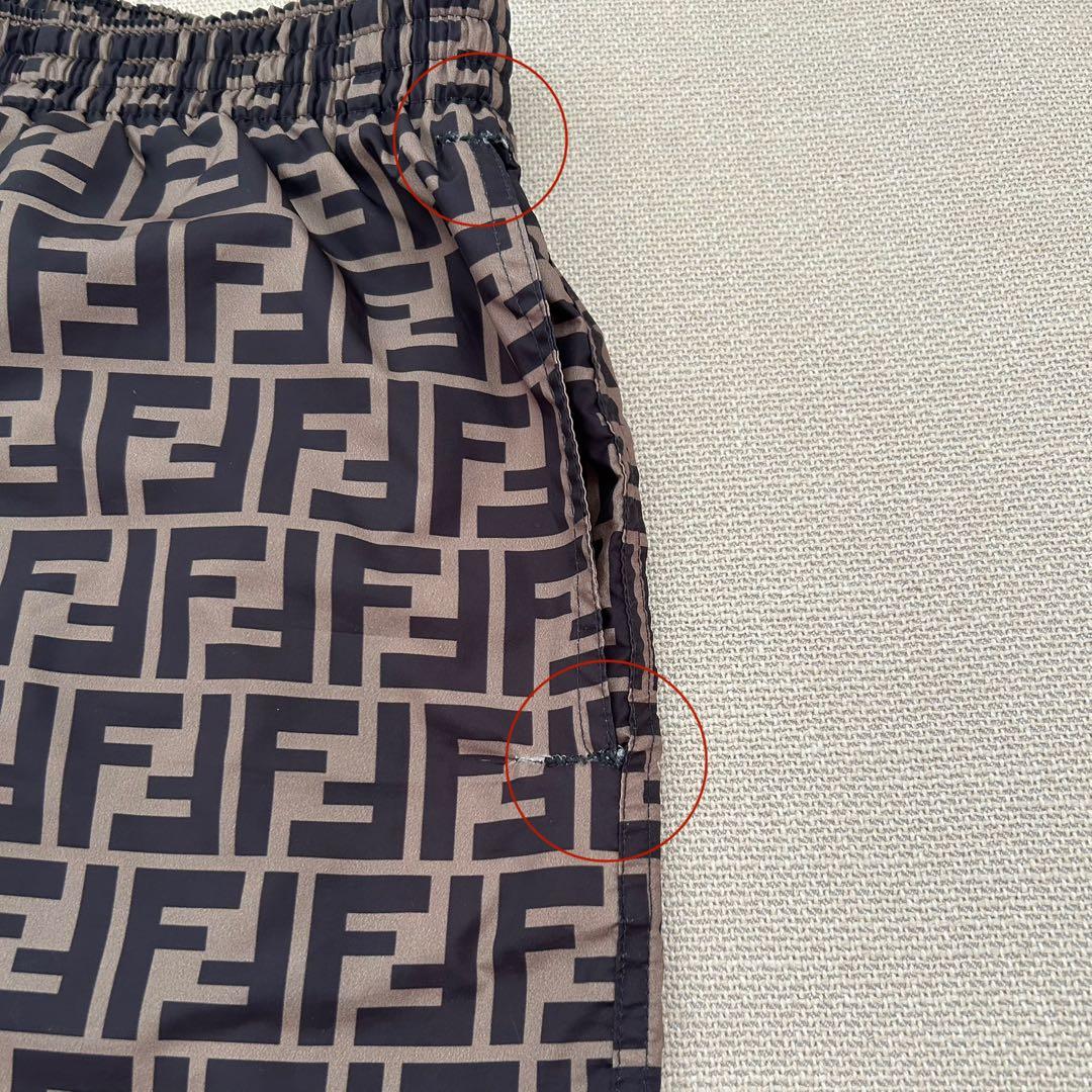 【訳あり】FENDI フェンディ スイムショーツ 水着 ショートパンツ