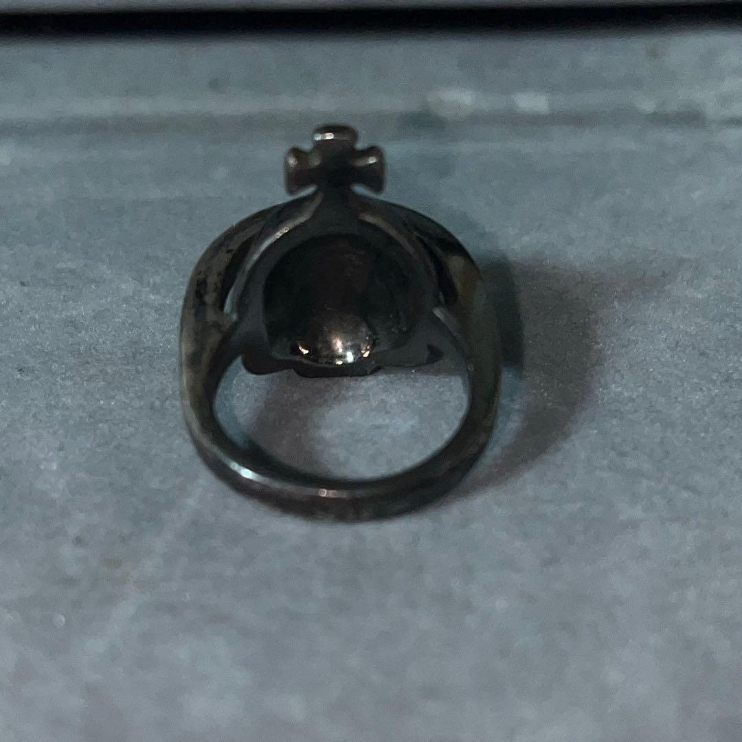 ヴィヴィアンウエストウッド　スカルオーブリング　ヴィンテージ　ダメージ有