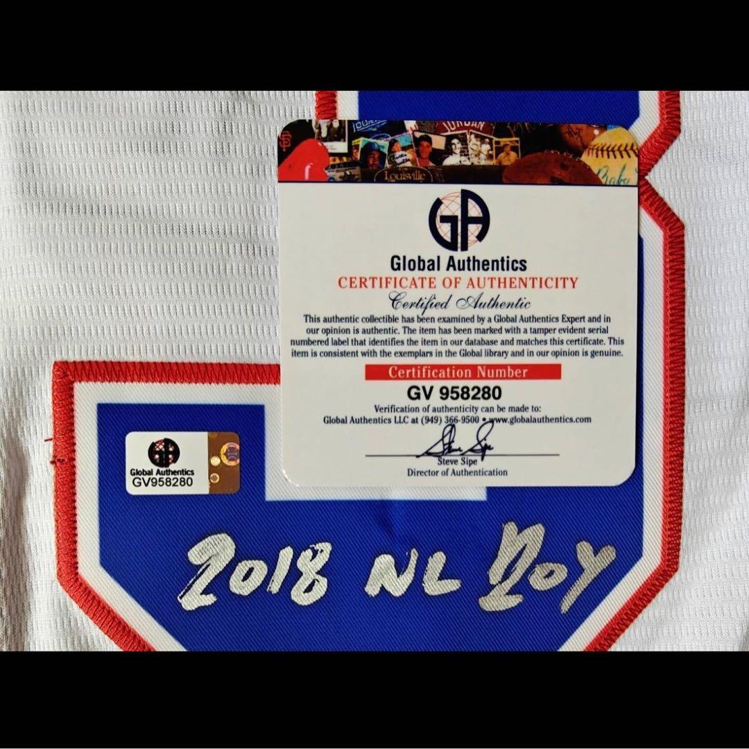 アクーニャJR. サイン入りジャージ　MLBブレーブ