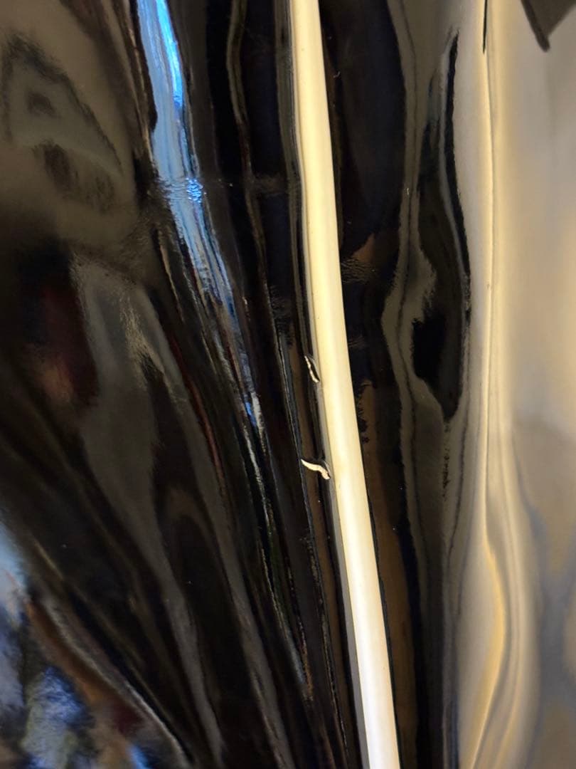 ミニクーパー/2way/ボストンバッグ/エナメル/ショルダー/ブラック/未使用