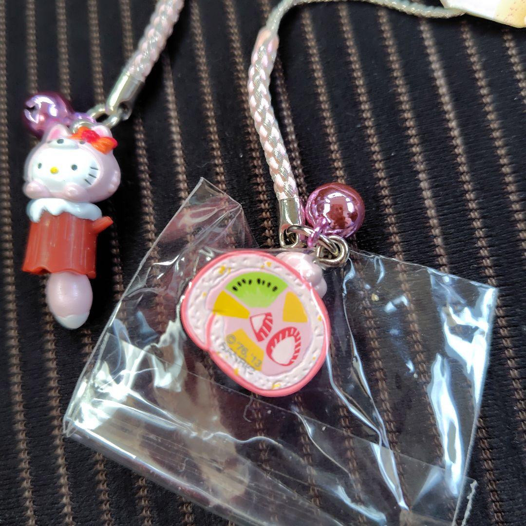 レア　希少　平成レトロ　スイーツキティストラップ　北海道限定